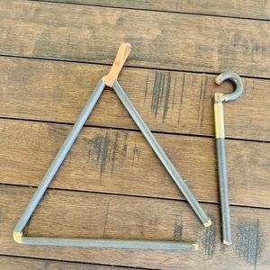 Hearth and Hand triangle dinner bell